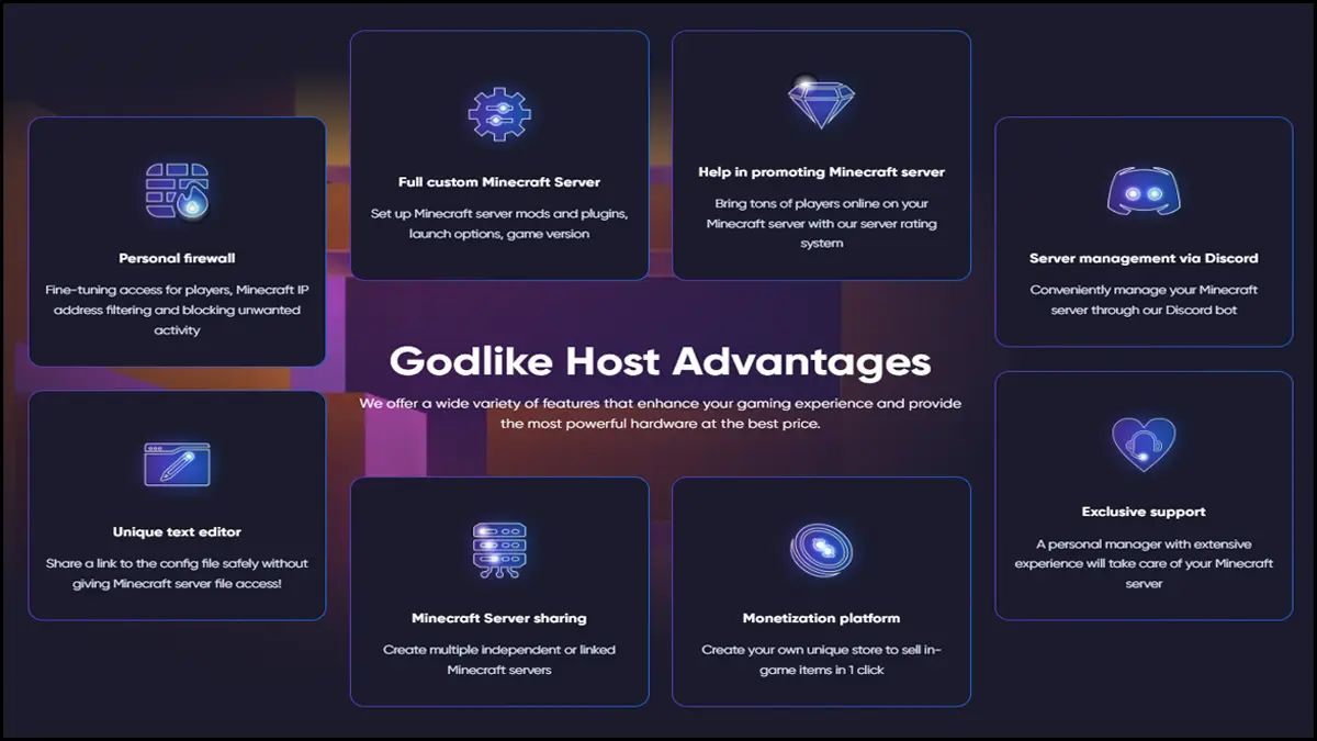 3 من مميزات استضافة Godlike.Host - الأداء القوي للألعاب 1 3 of the features of Godlike.Host hosting