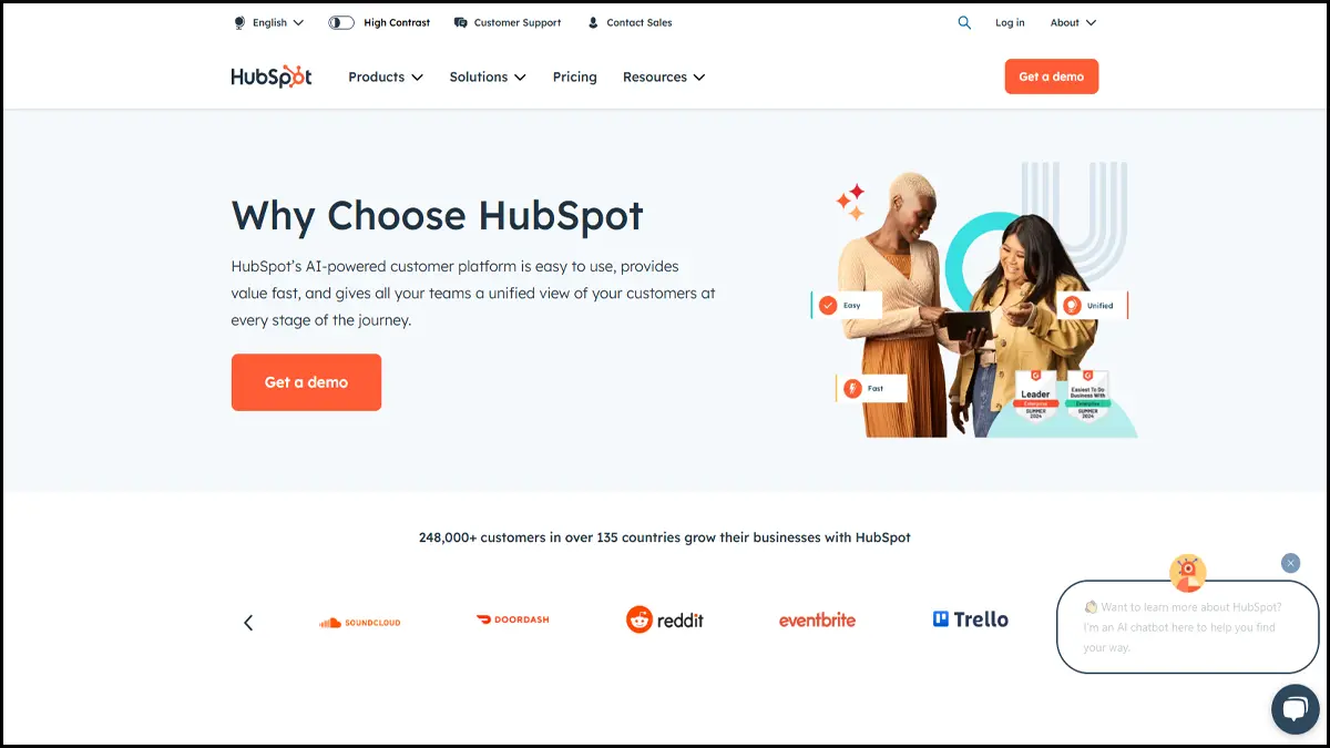 مميزات وفوائد HubSpot لإدارة الأعمال 2025 1 Features and Benefits of HubSpot