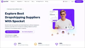 مميزات Spocket منصة قوية للعمل على الدروبشيبينغ