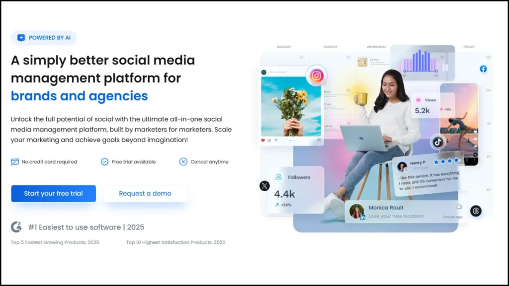 مميزات منصة Vista Social - دليلك الشامل لإدارة حسابات التواصل الاجتماعي 2025 2 منصة Vista Social